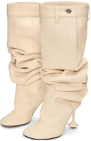 Order (W) LOEWE Sepatu Boot Tinggi 'Elegan Nyaman Beige' L815S04X12-8806