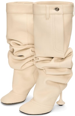 (W) 로에베 '엘레강스 베이지' 하이탑 부츠 (Loewe 'Elegance Beige' High-top Boots) L815S04X12-8806 Order (W) 로에베 '엘레강스 베이지' 하이탑 부츠 (Loewe 'Elegance Beige' High-top Boots) L815S04X12-8806
