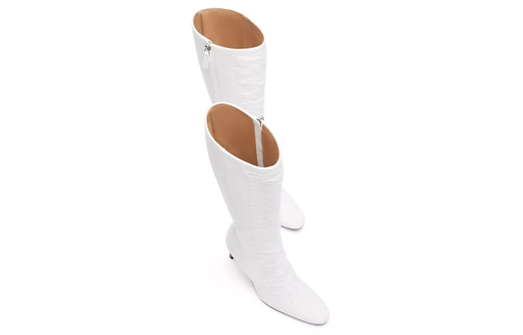 Shop (W) Botas Altas LOEWE 'Denim Blanco Desgastado' L815285X36-2100