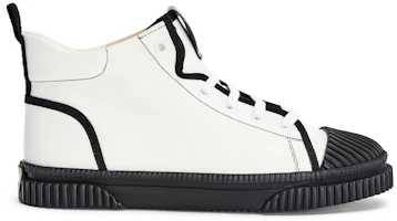 Order (W) LOEWE Sneakers Kanvas Tinggi 'Putih Kapas' L815282X21-1950