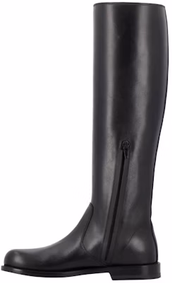 (Women) LOEWE High-Top Sneaker 'Black Leather' L814285X49L-1100 Buy (Women) LOEWE High-Top Sneaker 'Black Leather' L814285X49L-1100