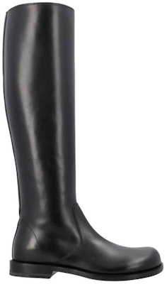 (Women) LOEWE High-Top Sneaker 'Black Leather' L814285X49L-1100 Order (Women) LOEWE High-Top Sneaker 'Black Leather' L814285X49L-1100