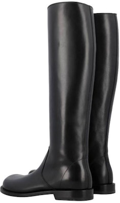 (Women) LOEWE High-Top Sneaker 'Black Leather' L814285X49L-1100 Lookbook (Women) LOEWE High-Top Sneaker 'Black Leather' L814285X49L-1100