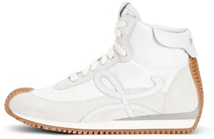 (Women) LOEWE High-Top Sneakers 'White Suede and Nylon' L815282X78-2100 (Women) LOEWE High-Top Sneakers 'White Suede and Nylon' L815282X78-2100