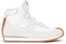 Order (W) LOEWE High-Top Sneakers ''Wit Suède en Nylon'' L815282X78-2100