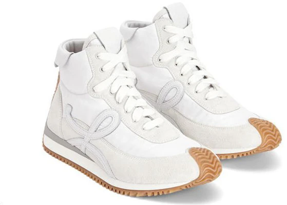 (W) LOEWE High-Top Sneakers ''Wit Suède en Nylon'' L815282X78-2100 Shop (W) LOEWE High-Top Sneakers ''Wit Suède en Nylon'' L815282X78-2100