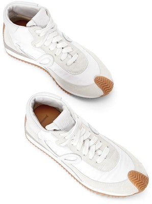(W) 로에베 하이탑 스니커즈 (화이트 스웨이드/나일론) L815282X78-2100 Purchase (W) 로에베 하이탑 스니커즈 (화이트 스웨이드/나일론) L815282X78-2100