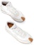 Purchase (W) LOEWE Sneakers Tinggi 'Suede Putih dan Nilon' L815282X78-2100