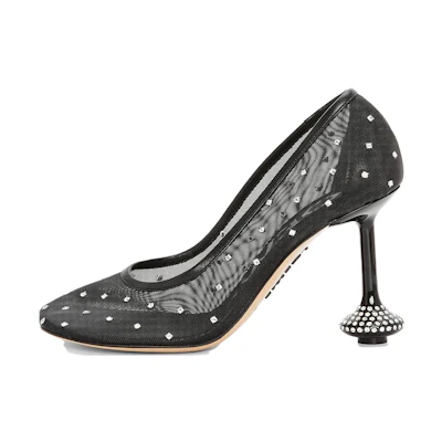 (W) LOEWE High Heel Pumps 9cm 'Black CMFT'