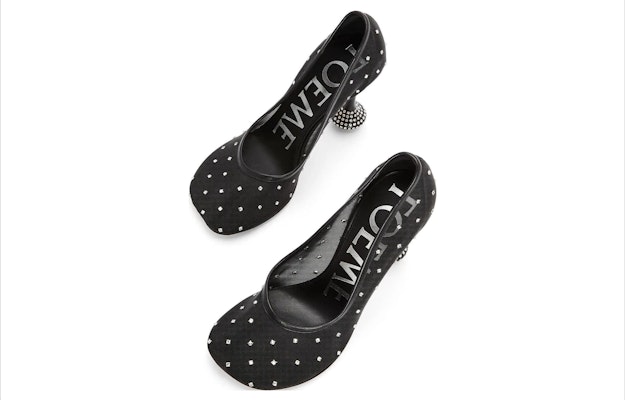(W) 로에베 블랙 컴포트 9cm 하이힐 펌프스 L814S01XA2 Purchase (W) 로에베 블랙 컴포트 9cm 하이힐 펌프스 L814S01XA2