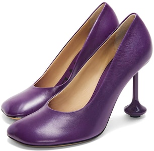 (W) LOEWE Sepatu Heel Tinggi Slip-On 'Ungu' L814S01X64-8461 Lookbook (W) LOEWE Sepatu Heel Tinggi Slip-On 'Ungu' L814S01X64-8461