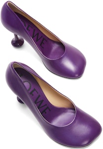 (W) LOEWE Sepatu Heel Tinggi Slip-On 'Ungu' L814S01X64-8461 Shop (W) LOEWE Sepatu Heel Tinggi Slip-On 'Ungu' L814S01X64-8461