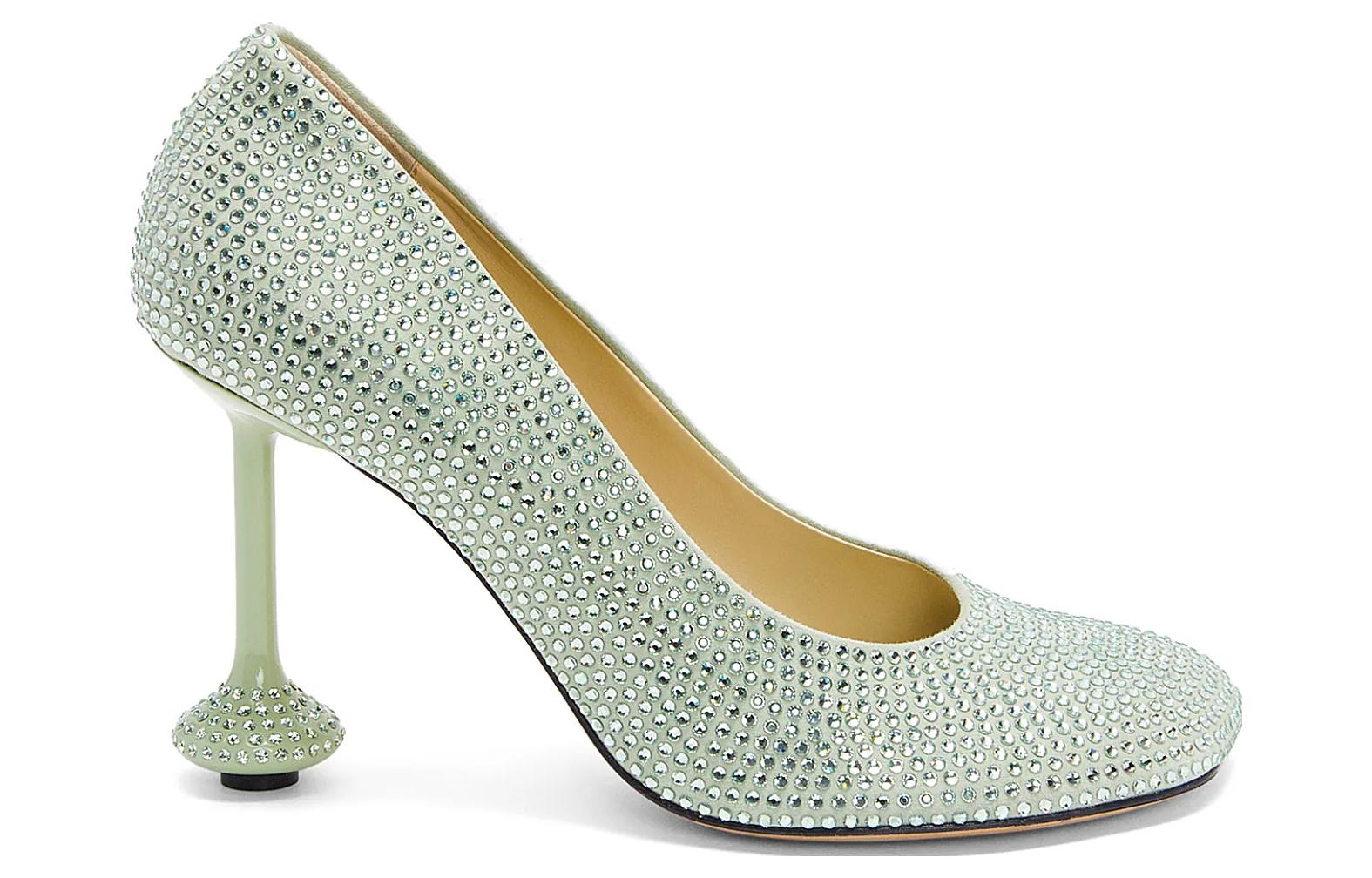 (W) LOEWE High Heel with Rhinestones 'Pistachio Green' 圖 2