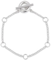 (Women) LOEWE Howl's Moving Castle Silver Chain Bracelet - Silver Accessory. J643240X04-1160 (Women) LOEWE Howl's Moving Castle Silver Chain Bracelet - Silver Accessory. J643240X04-1160