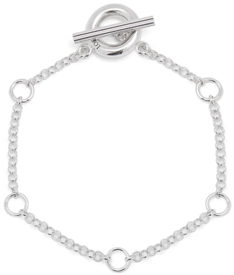 (Women) LOEWE Howl's Moving Castle Silver Chain Bracelet - Silver Accessory. J643240X04-1160 Order (Women) LOEWE Howl's Moving Castle Silver Chain Bracelet - Silver Accessory. J643240X04-1160