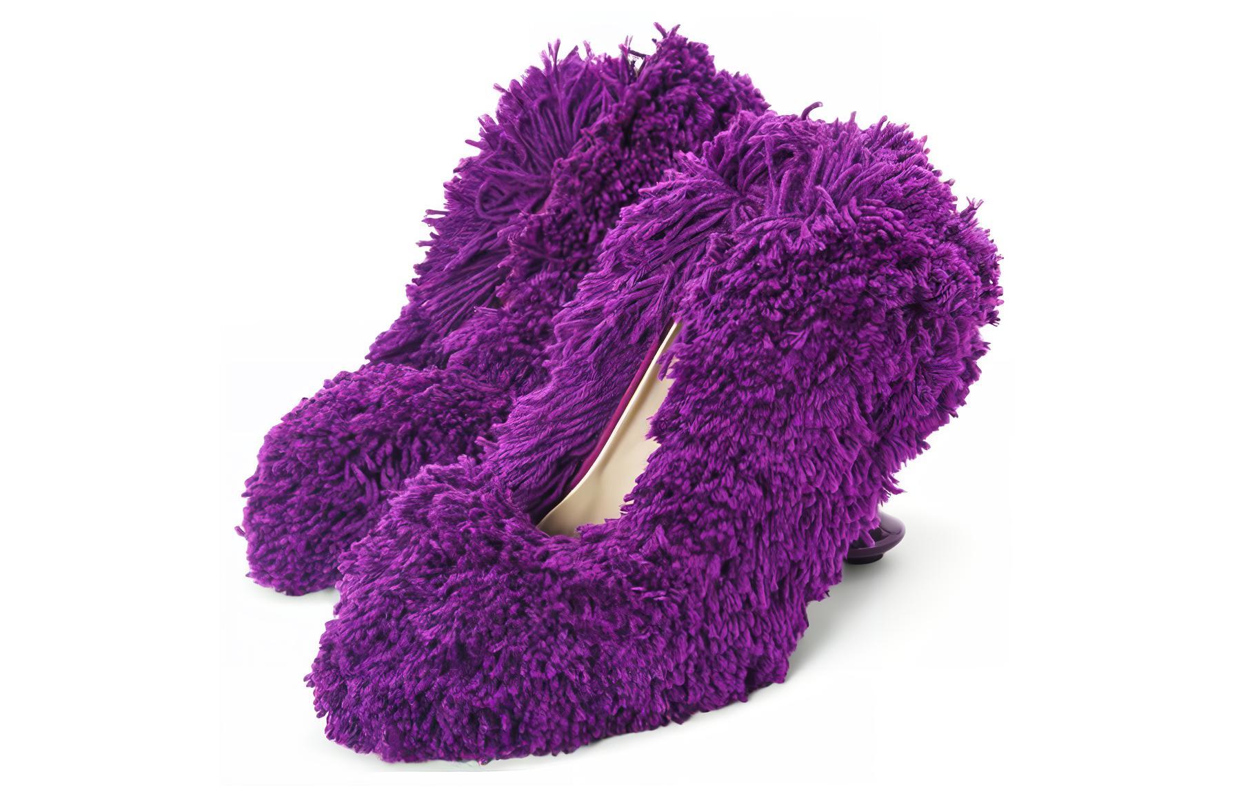 (W) LOEWE Knit Stiletto 'Elegant Atmosphere Purple' 圖 3