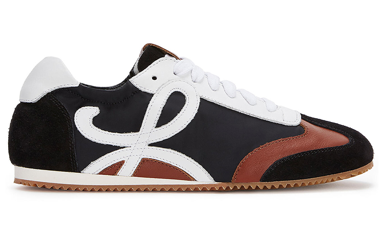 (W) LOEWE Leather and Nylon Sneaker 'Black' 圖 2