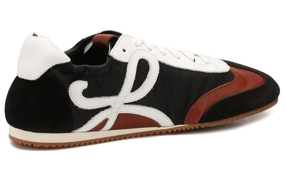 (W) LOEWE Leather and Nylon Sneaker 'Black' 圖 3
