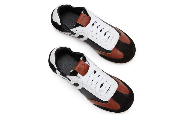 (W) LOEWE Leather and Nylon Sneaker 'Black' 圖 4