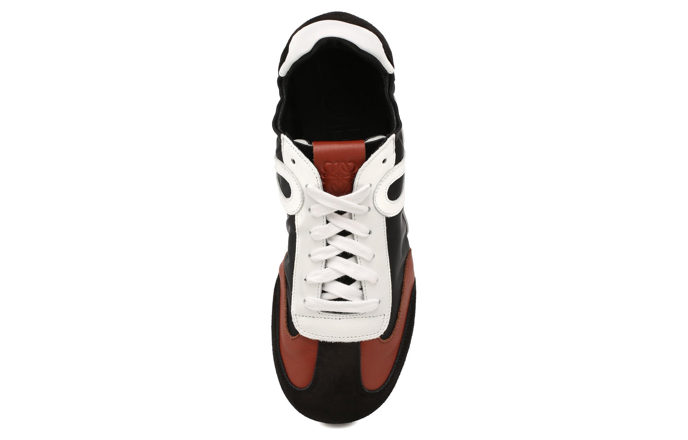 (W) LOEWE Leather and Nylon Sneaker 'Black' 圖 6
