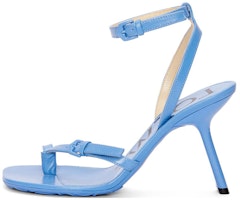 (Women) LOEWE Leather Buckle Stiletto 'Blue Fashion Slide' L616465X57-4774 (Women) LOEWE Leather Buckle Stiletto 'Blue Fashion Slide' L616465X57-4774