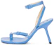 Buy (W) LOEWE Sandalia Tacón Stiletto de Cuero 'Blue Fashion Slide' L616465X57-4774
