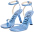 Order (W) LOEWE Kulit Gesper Tumit Tinggi 'Selipar Fesyen Biru' L616465X57-4774