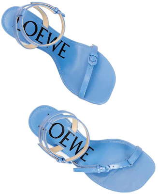 (W) LOEWE Sandalia Tacón Stiletto de Cuero 'Blue Fashion Slide' L616465X57-4774 Lookbook (W) LOEWE Sandalia Tacón Stiletto de Cuero 'Blue Fashion Slide' L616465X57-4774