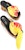 (Women) LOEWE Leather Espadrille Wedge Sandals 'Black Yellow' L814S10X01-1489