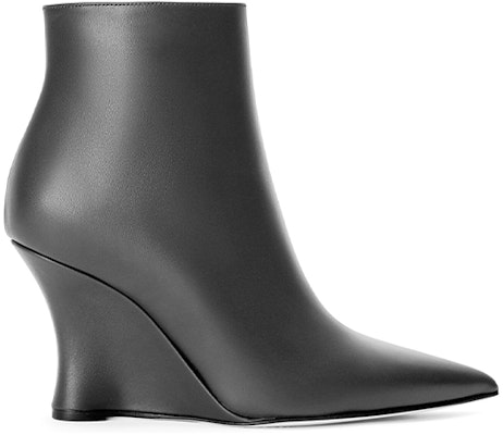 (W) LOEWE But Wedge Kulit Fesyen Buku Lali 'Hitam' L815286X07-1100 Order (W) LOEWE But Wedge Kulit Fesyen Buku Lali 'Hitam' L815286X07-1100