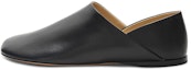 Buy (W) ロエベ レザー フラットスリッポン (ブラック) L814466X22-1100