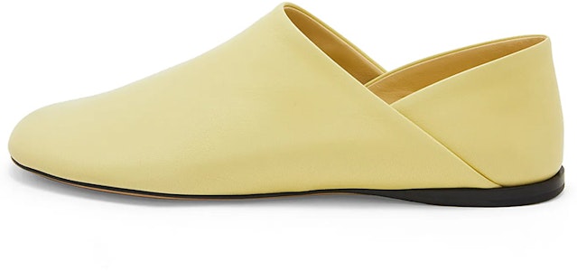 (W) LOEWE Sepatu Kulit Datar Persegi 'Kuning Muda' L814466X22-8803 Buy (W) LOEWE Sepatu Kulit Datar Persegi 'Kuning Muda' L814466X22-8803