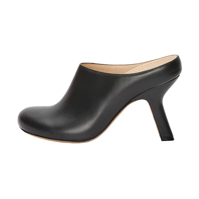 (W) LOEWE Leather High Heel Sandal 'Black'