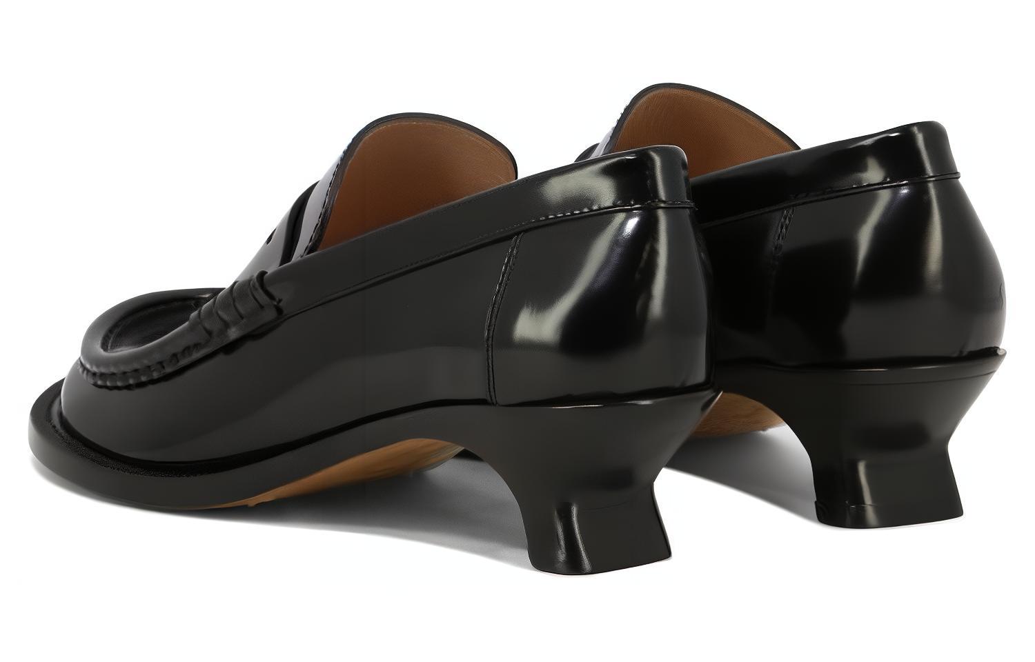 (W) LOEWE Leather High Heels 'Black Fashion Stiletto' 圖 3