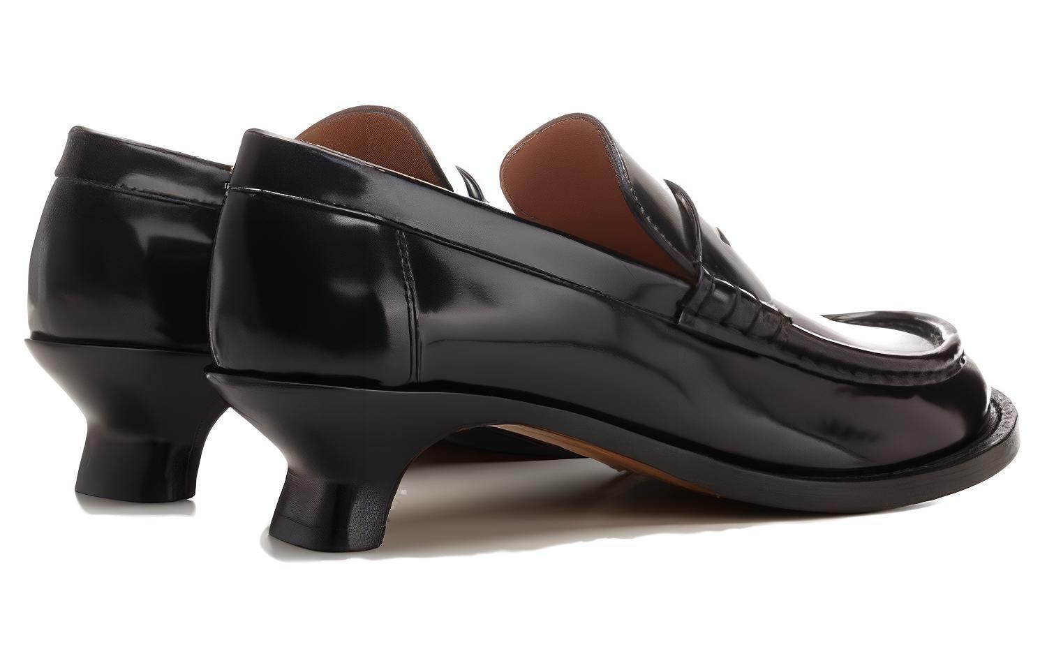 (W) LOEWE Leather High Heels 'Black Fashion Stiletto' 圖 4