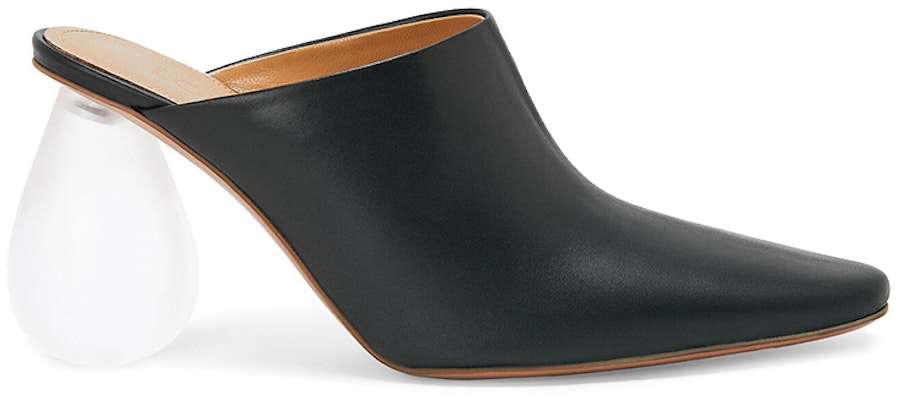 (W) LOEWE Zapatilla de Cuero 'Negro' L815379X35-1100 Order (W) LOEWE Zapatilla de Cuero 'Negro' L815379X35-1100