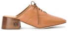 Order (Women) LOEWE Leather Mule High Heels 'Camel' L815S02X05-3150