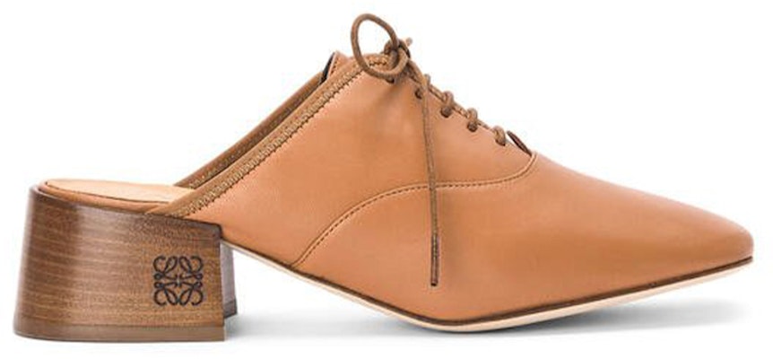 (W) LOEWE Sepatu Heels Tinggi Kulit 'Camel' L815S02X05-3150 Order (W) LOEWE Sepatu Heels Tinggi Kulit 'Camel' L815S02X05-3150