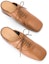 Shop (W) LOEWE Tumit Tinggi Kulit Mule 'Camel' L815S02X05-3150