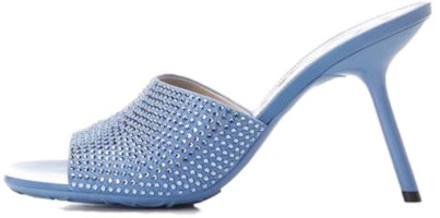 (Women) LOEWE Leather Open-Toe Flat Sandals 'Blue' L815379X78-4774 (Women) LOEWE Leather Open-Toe Flat Sandals 'Blue' L815379X78-4774