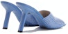 (Women) LOEWE Leather Open-Toe Flat Sandals 'Blue' L815379X78-4774