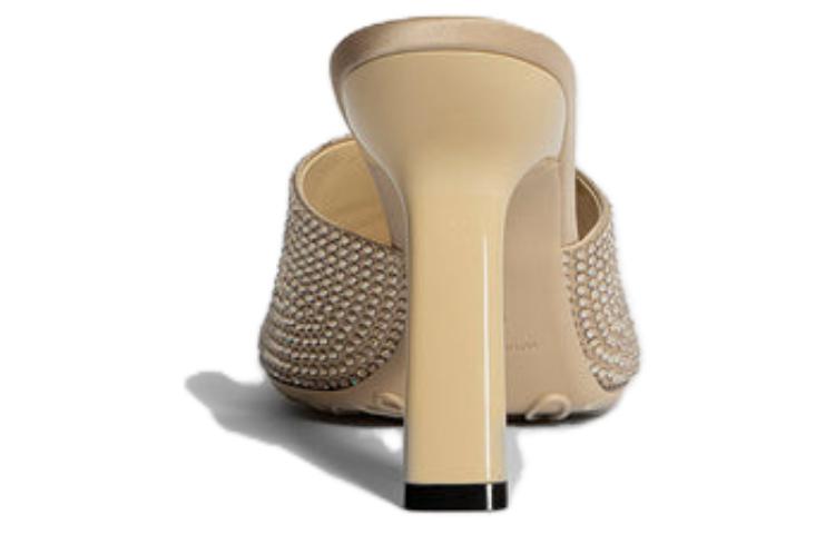 (W) LOEWE Leather Open Toe Slide 'Beige' 圖 4