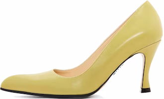 (Women) LOEWE Leather Pointed Toe Comfortable Stiletto High Heels 'Green' L815S01X66 (Women) LOEWE Leather Pointed Toe Comfortable Stiletto High Heels 'Green' L815S01X66