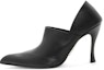 Buy (W) LOEWE Kulit Slip-On Tumit Tinggi Hujung Runcing 'Hitam' LLSOS01X01-1100