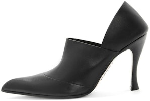 (Women) LOEWE Leather Pointed Toe Slip-On Stiletto 'Black' LLSOS01X01-1100 (Women) LOEWE Leather Pointed Toe Slip-On Stiletto 'Black' LLSOS01X01-1100