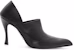 (W) LOEWE Kulit Slip-On Tumit Tinggi Hujung Runcing 'Hitam' LLSOS01X01-1100