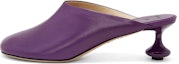 Buy (W) LOEWE Kasut Slip-On Kulit Hujung Bulat 'Ungu' L814379X28-8461