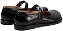 Shop (W) LOEWE Sepatu Kulit Datar Toegeling 'Mary Jane Hitam' L815466X41-1100