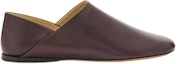 Order (W) LOEWE Kasut Slip-On Kulit 'Burgundy' L814466X22-7110