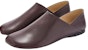 (W) LOEWE Kasut Slip-On Kulit 'Burgundy' L814466X22-7110